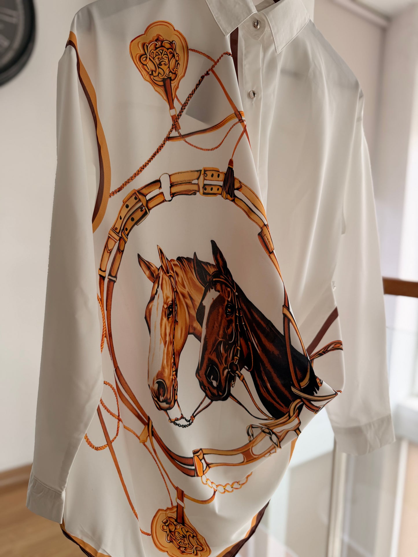 Brown Horse’s Tasarım Beyaz Gömlek