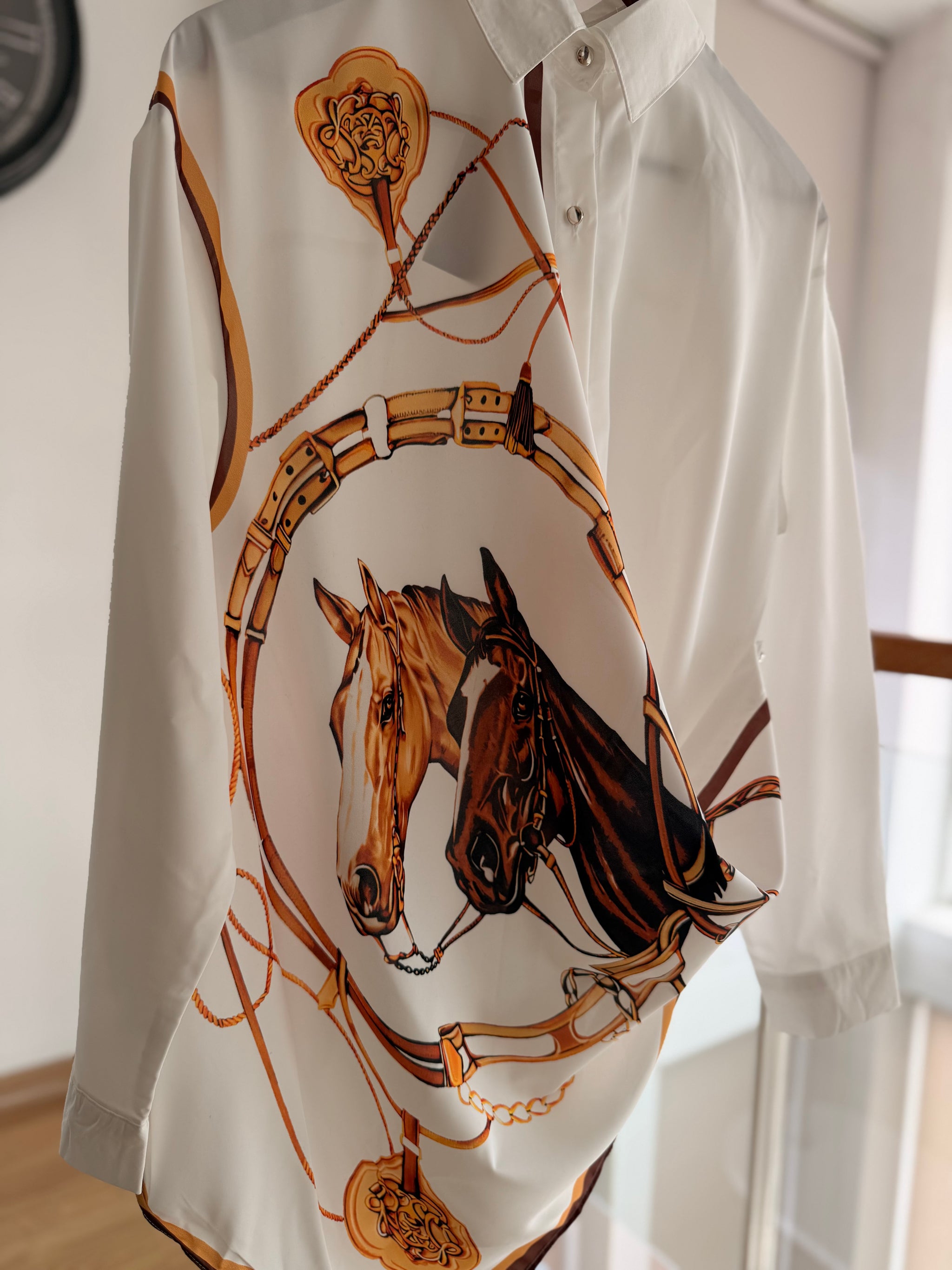 Brown Horse’s Tasarım Beyaz Gömlek