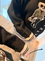 Cool Bear Siyah Triko Kazak