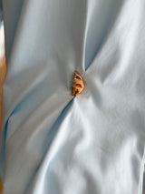 Bebe Mavi %100 Pamuk Gold Tokalı Tshirt