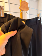 Palazzo Premium Siyah Pantolon