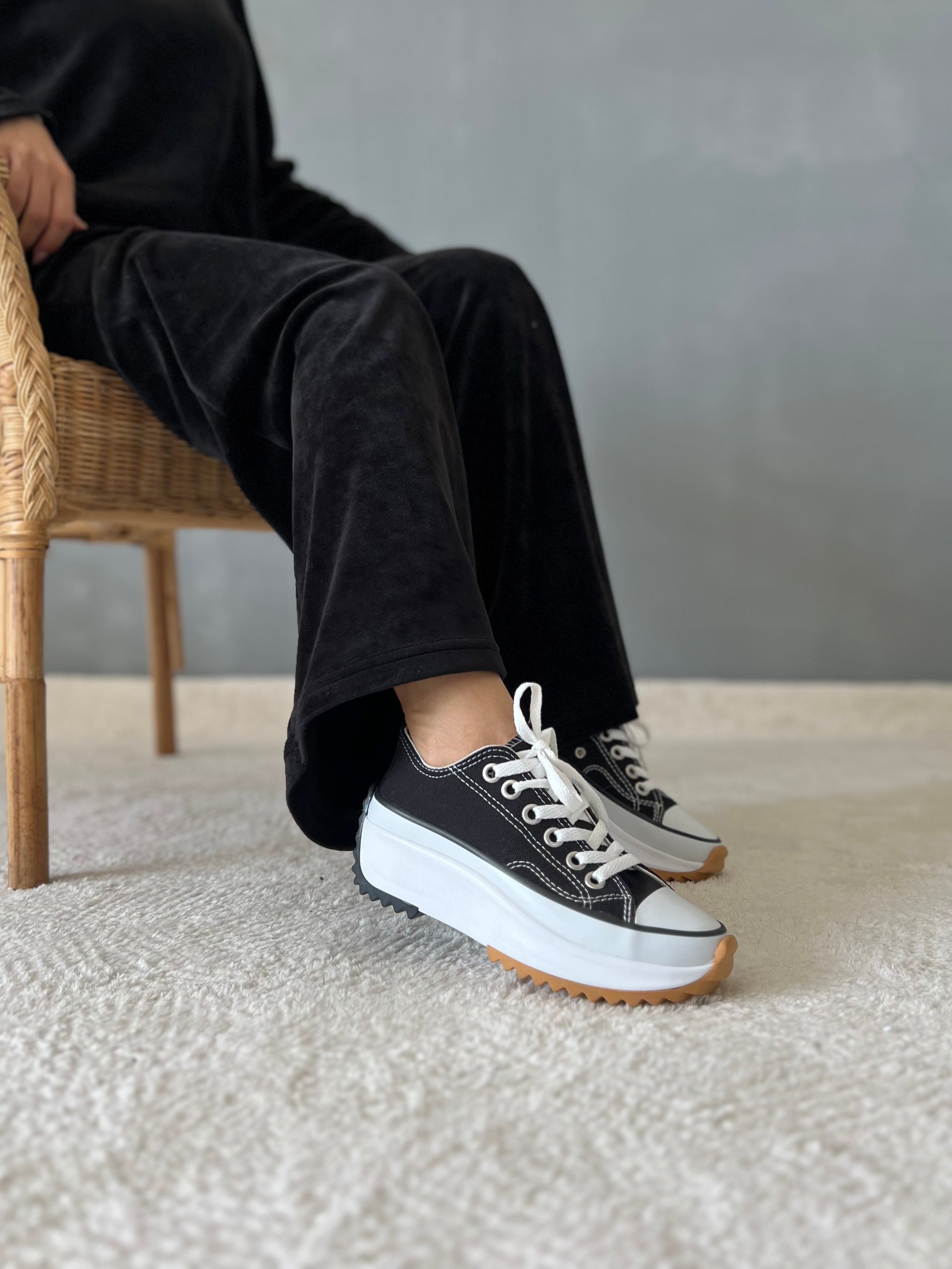 Platform Taban Run'S Spor Ayakkabı