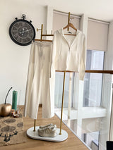 Ekru Modal Kumaş Outfit Takım