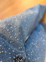 Baget Taşlı Yüksek Bel Palazzo Jean