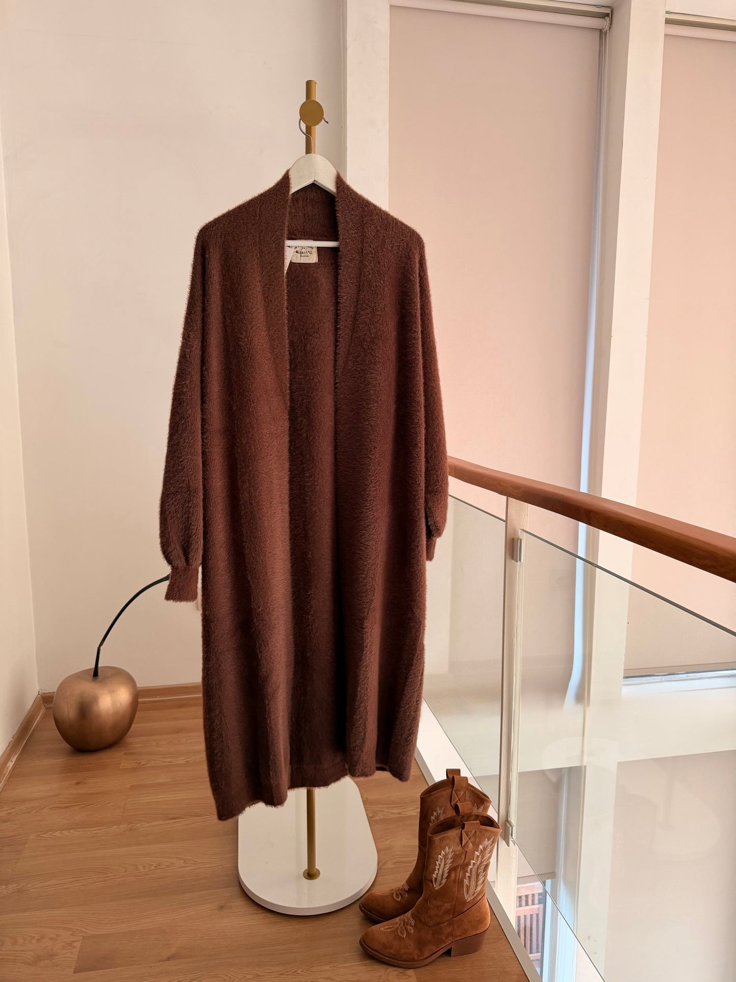 Uzun Premium Acı Kahve Hırka