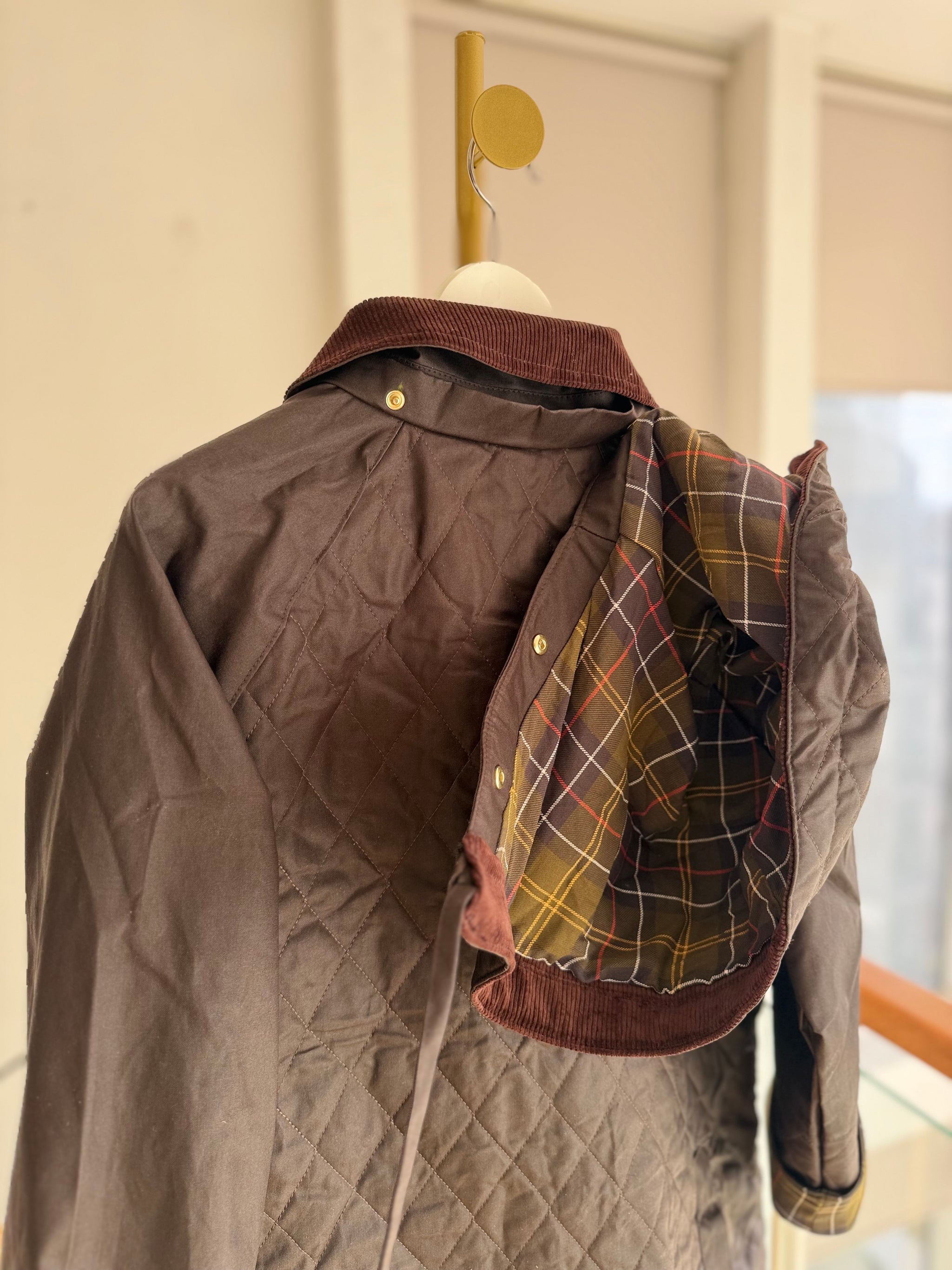 Concept Lueur Kapüşonlu Yağlı Mont Acı Kahve