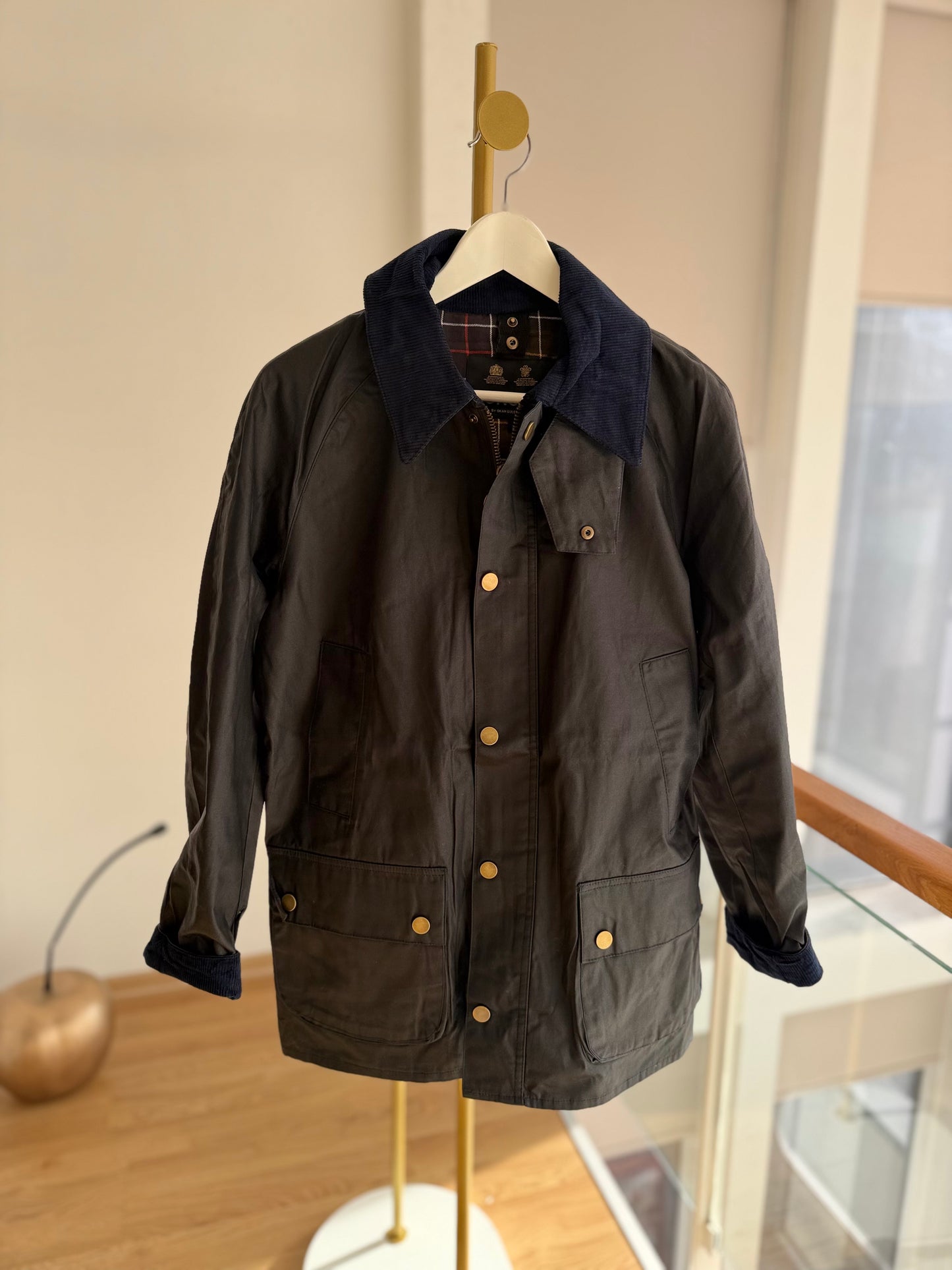 Concept Lueur Yağlı Mont Unisex Dark Lacivert