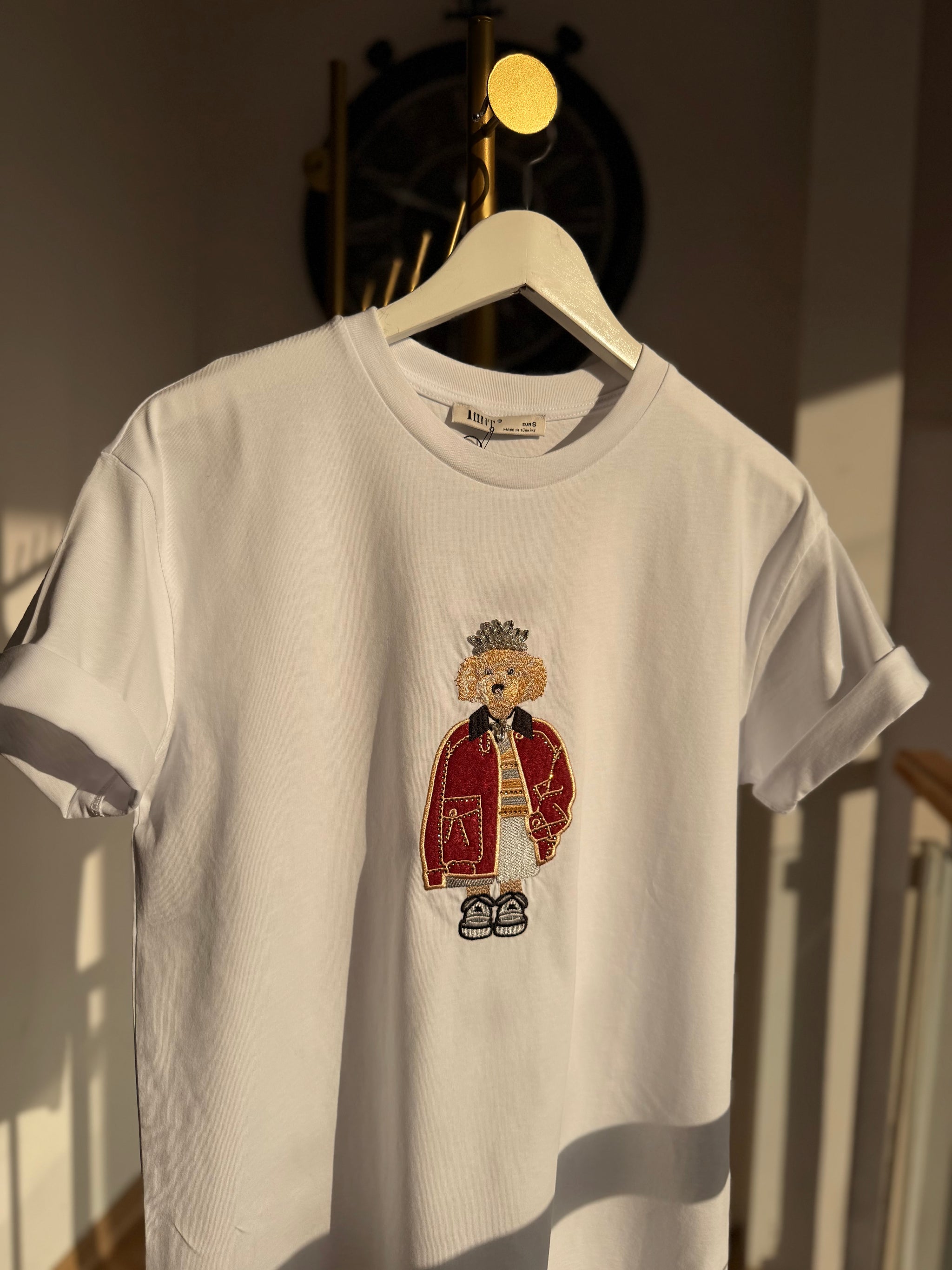 Red Queen Beyaz Basic Tshirt