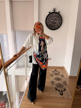 Oranj Horse’s Tasarım Beyaz Gömlek