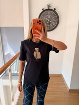 Red Queen Lacivert Basic Tshirt