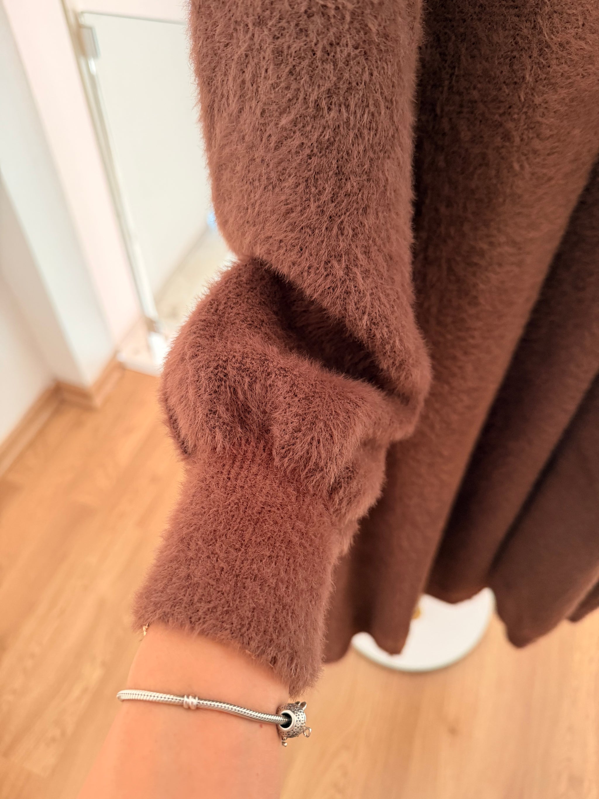 Uzun Premium Acı Kahve Hırka