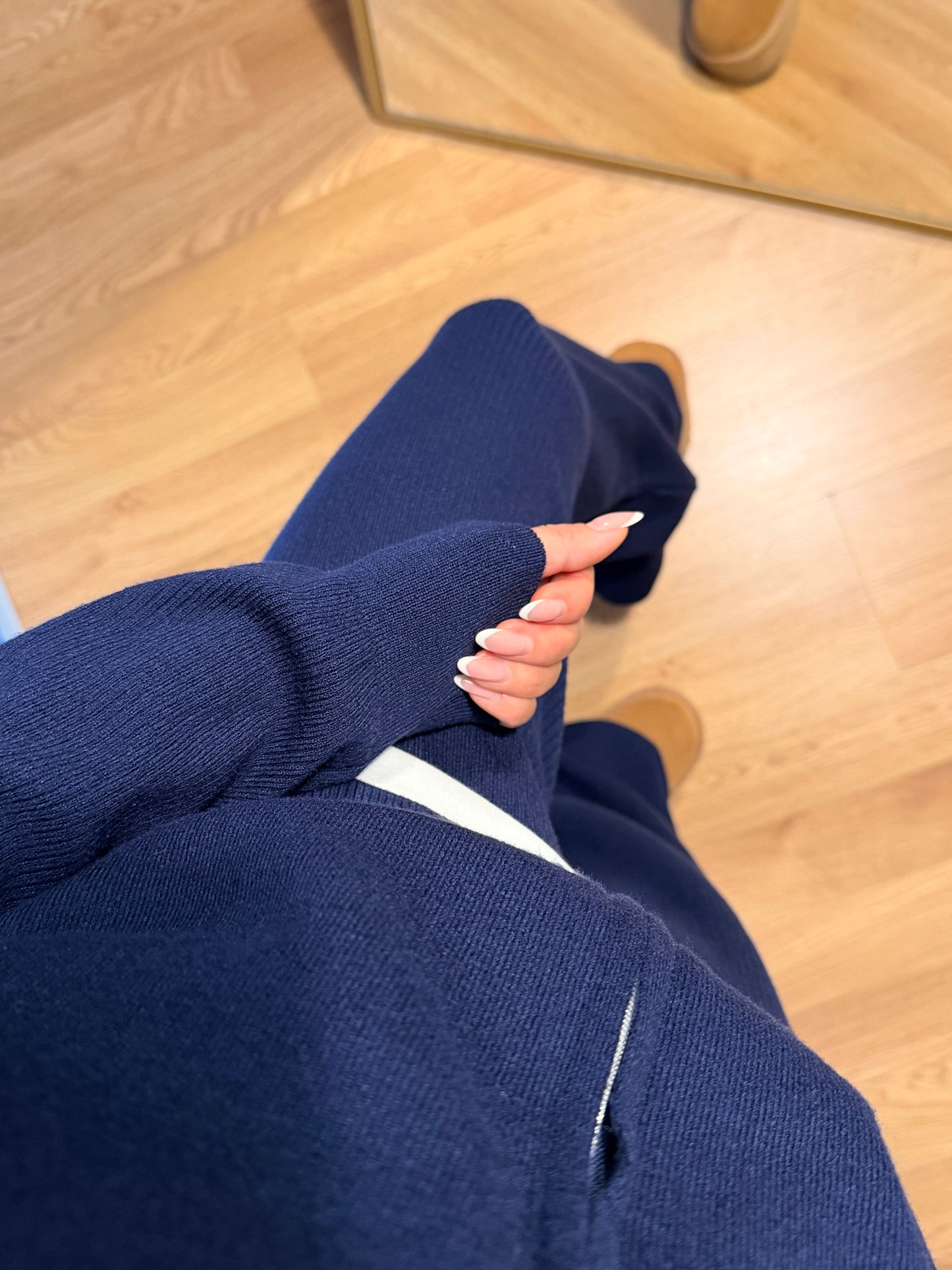 Lacivert Triko Eşofman Takım