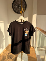 Florida Bear Siyah Basic Tshirt