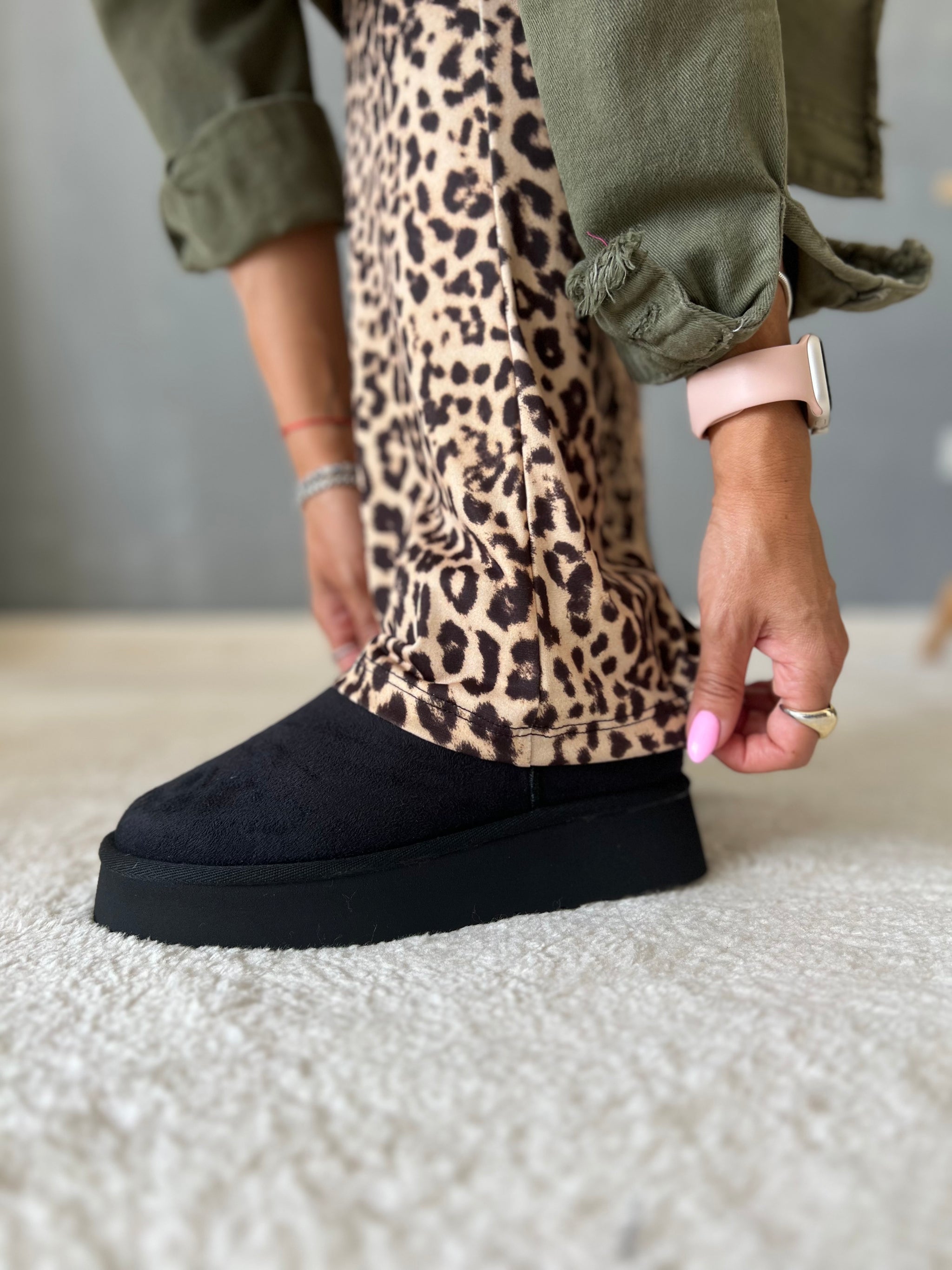 Sierra Mini Platform Siyah Bot