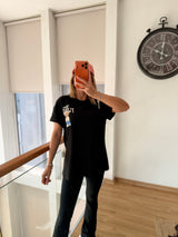 Florida Bear Siyah Basic Tshirt