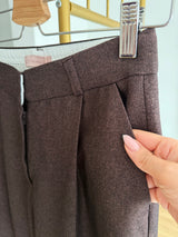 Premium Palazzo Acı Kahve Pantolon