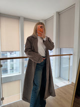 Lueur Concept Premium Kaşe Uzun Kaban