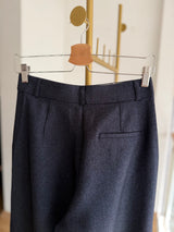 Premium Palazzo Lacivert Pantolon