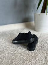 Nola Keten Kömür İnce Taban Spor Ayakkabı