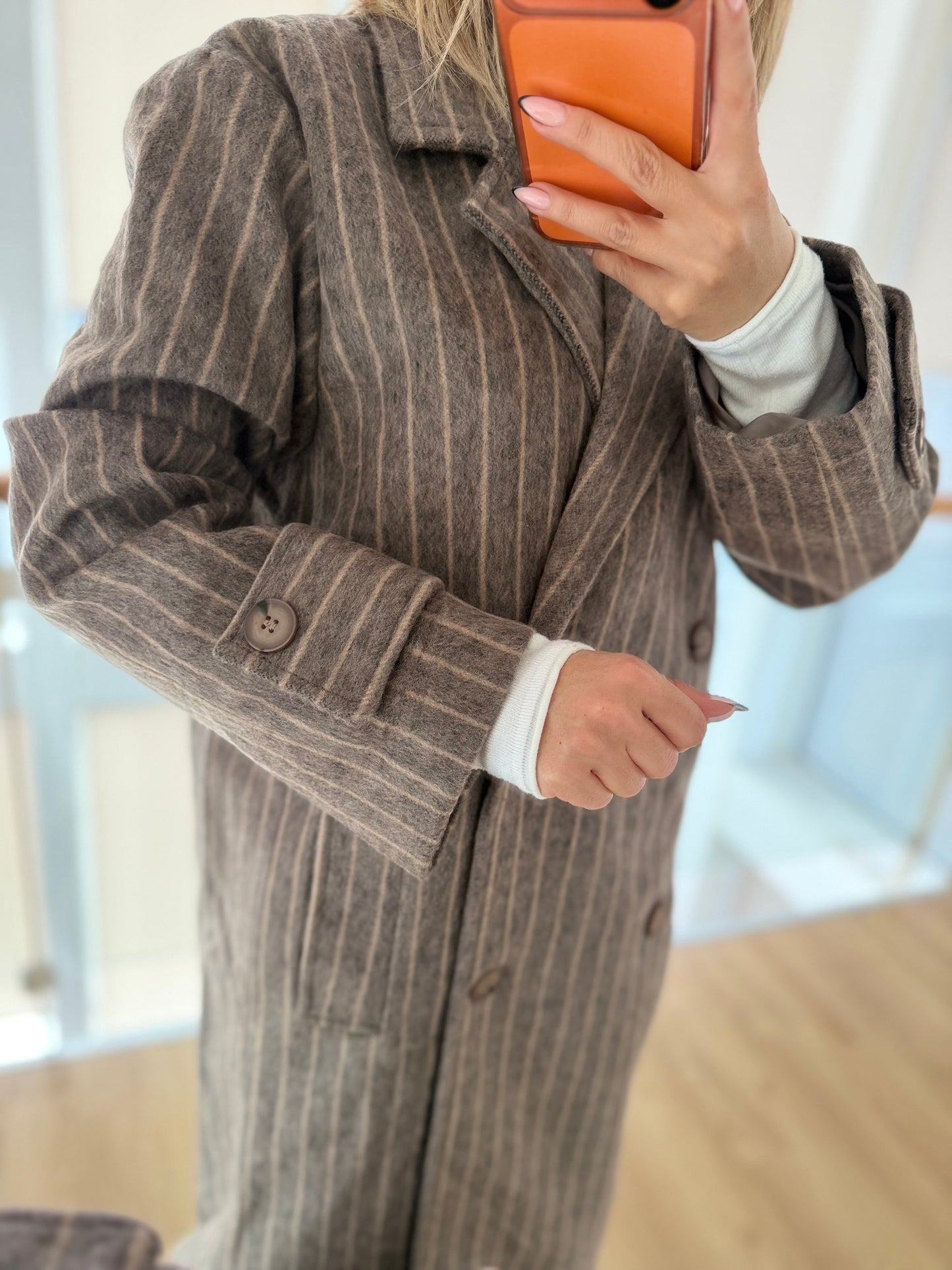 Lueur Concept Premium Kaşe Uzun Kaban