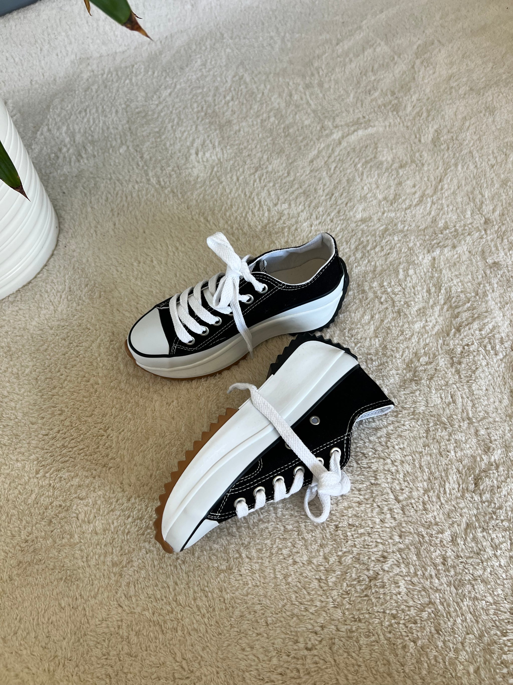 Platform Taban Run'S Spor Ayakkabı