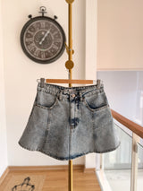Premium Mini Çan Jean Etek