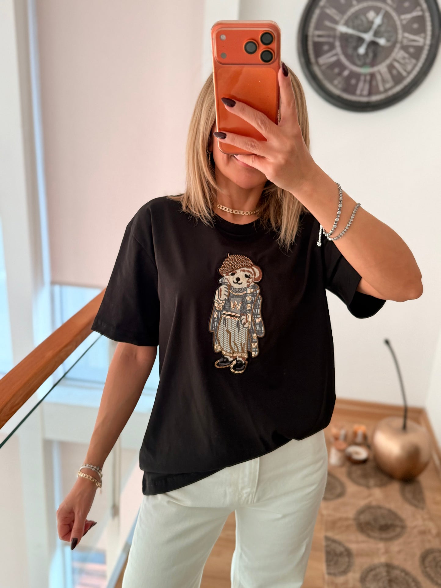 Artist Dog Siyah Basic Tshirt