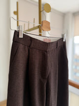 Premium Palazzo Acı Kahve Pantolon