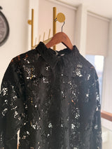 Güpür Tasarım Premium Siyah Gömlek