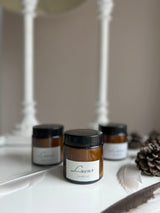 Lueur Amber Şişe Kiraz Çiçeği Saf Soya Mumu