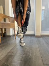 PLATFORM TABAN NOİR SPOR AYAKKABI