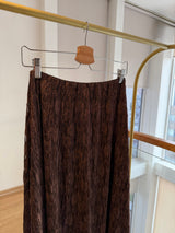 Dantel Uzun Acı Kahve Etek