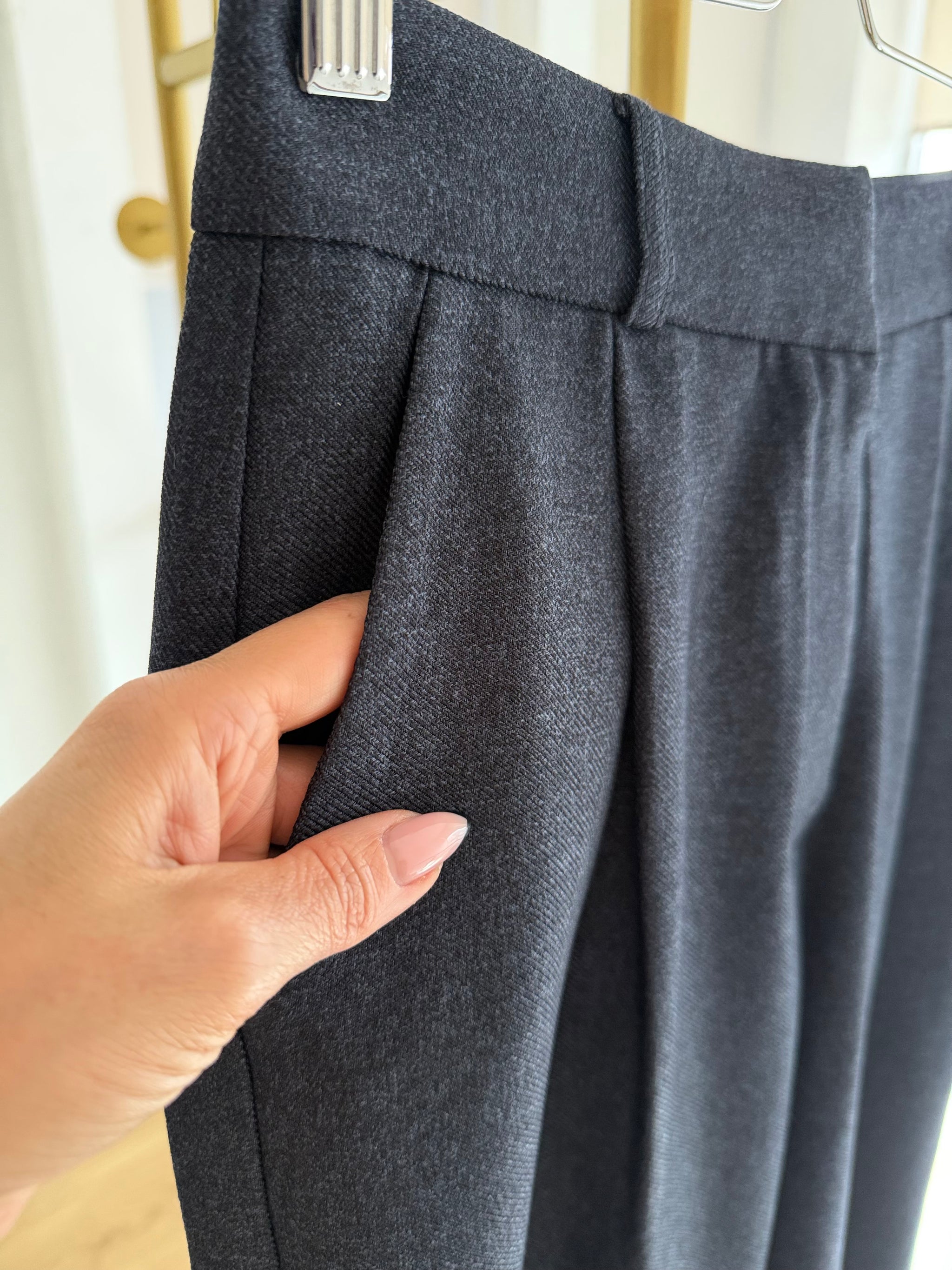 Premium Palazzo Lacivert Pantolon