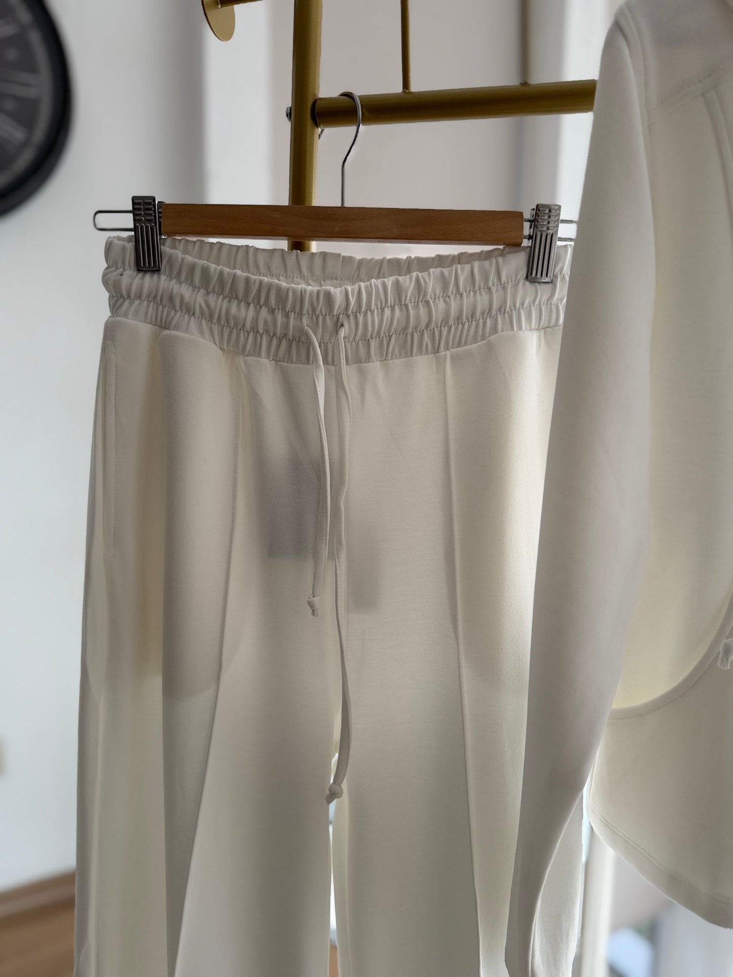 Ekru Modal Kumaş Outfit Takım