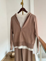 Bej Triko Eşofman Takım