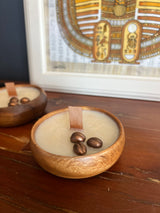 Lueur Kahve Aromalı Kağıt Fitil Bambu Soya Mumu