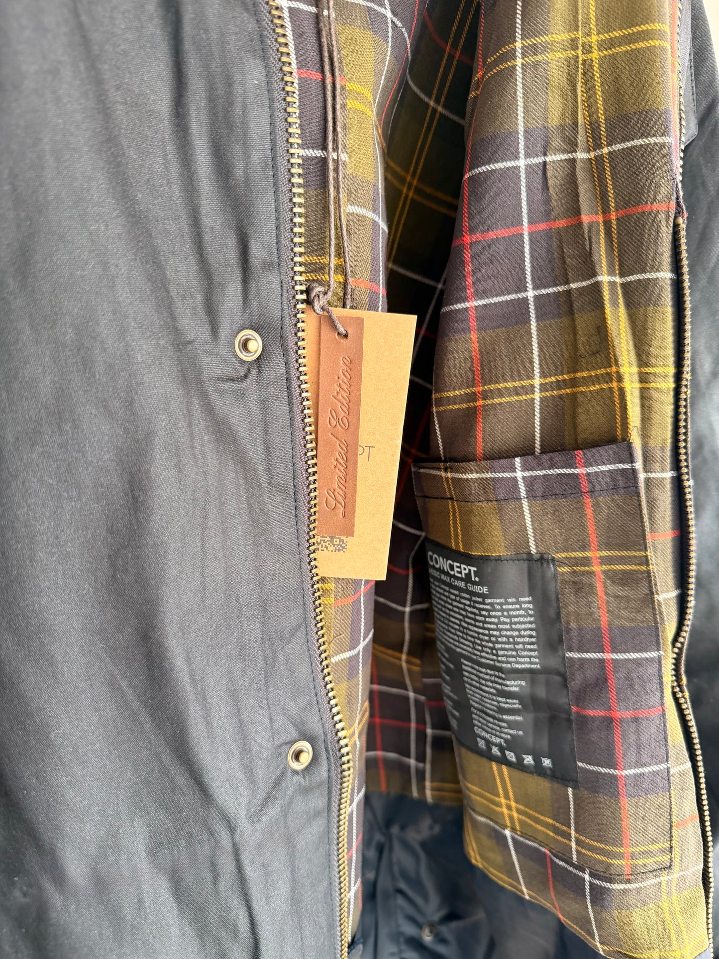 Concept Lueur Yağlı Mont Unisex Dark Lacivert