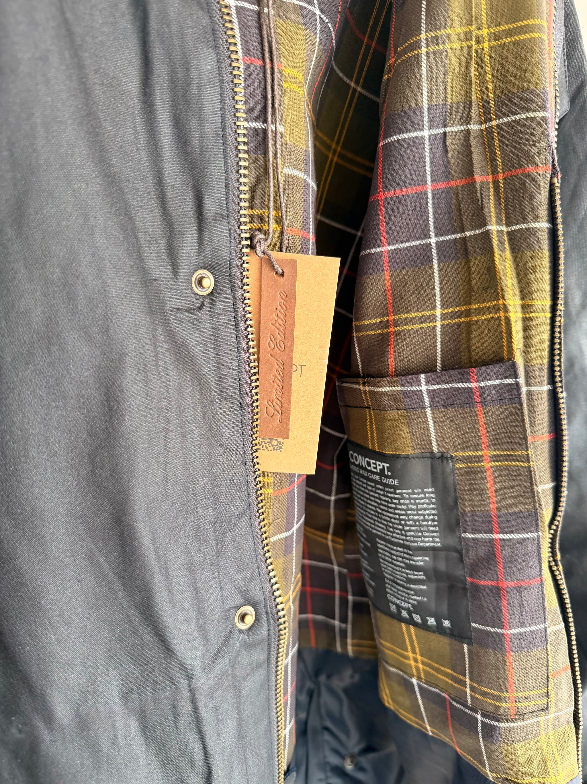 Concept Lueur Yağlı Mont Unisex Dark Lacivert