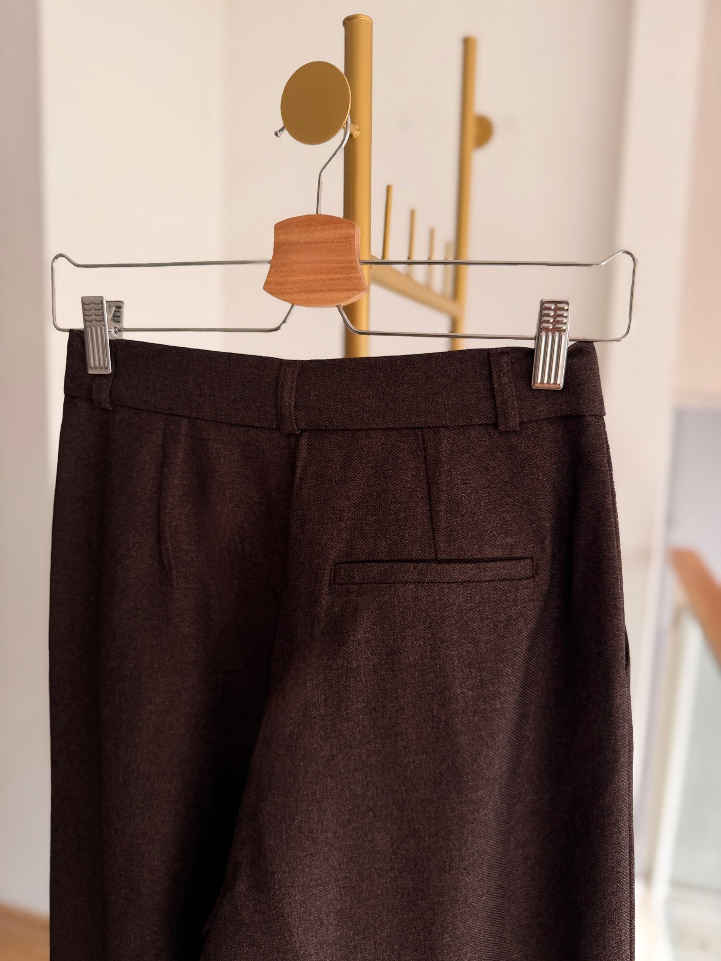 Premium Palazzo Acı Kahve Pantolon