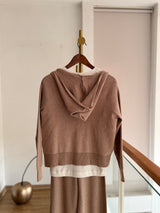 Bej Triko Eşofman Takım