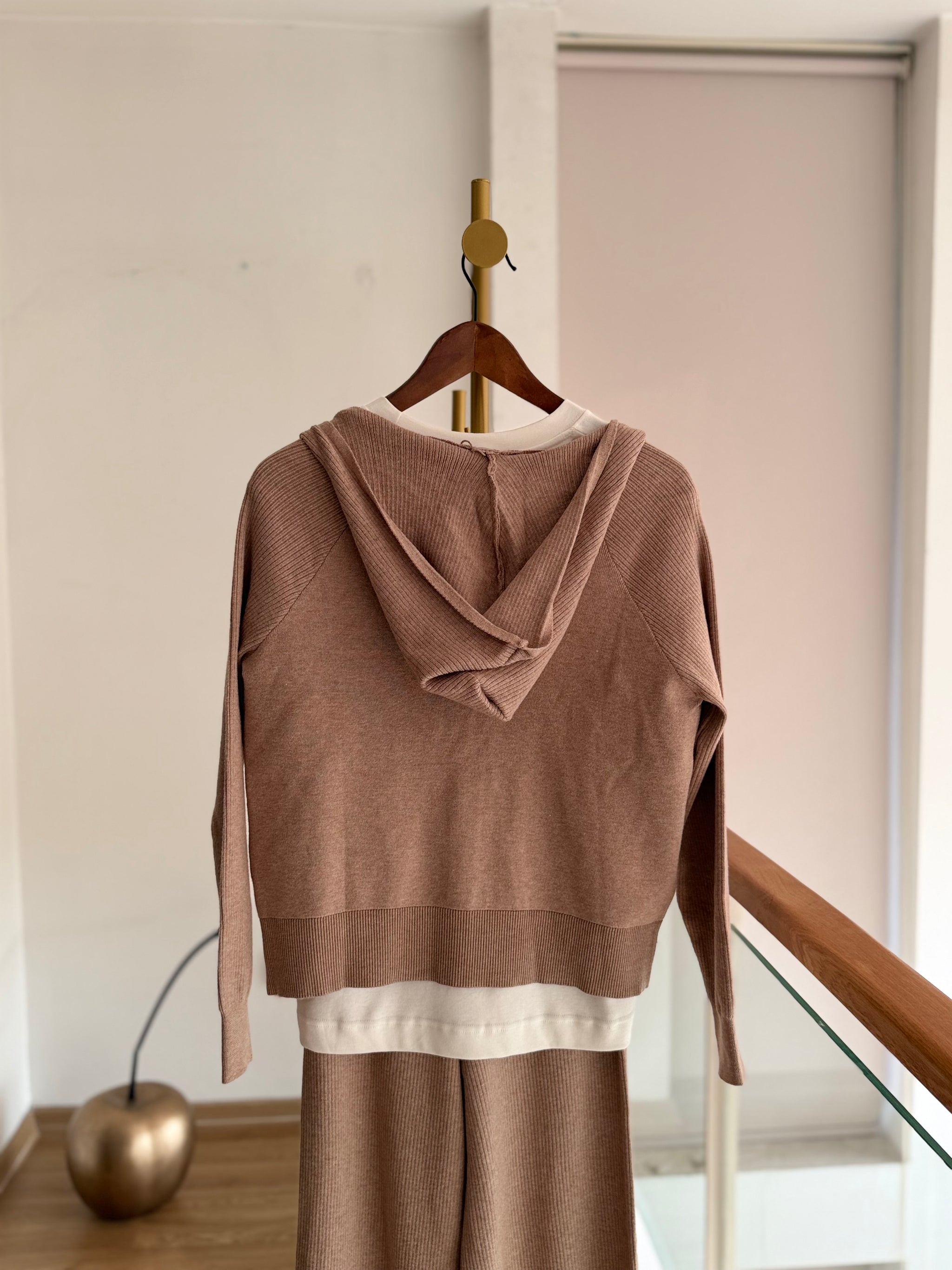 Bej Triko Eşofman Takım