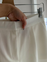 Ekru Palazzo Pantolon