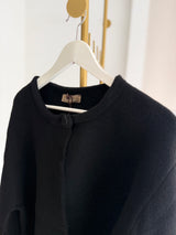 Lueur Concept Yarasa Kol Siyah Triko Hırka&Ceket