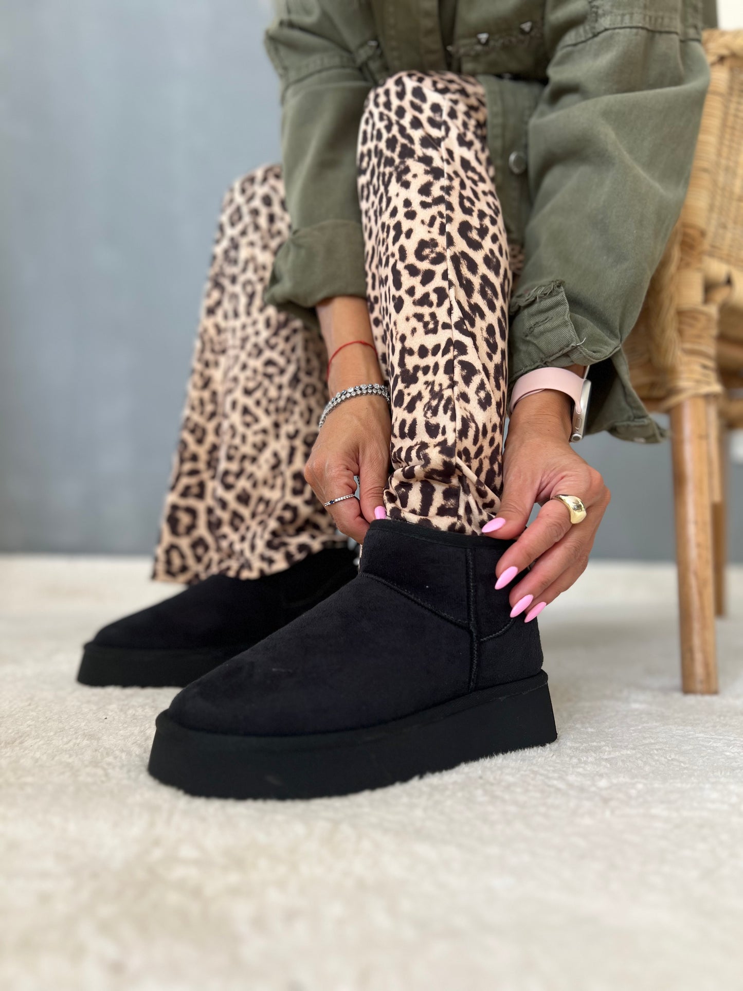 Sierra Mini Platform Siyah Bot