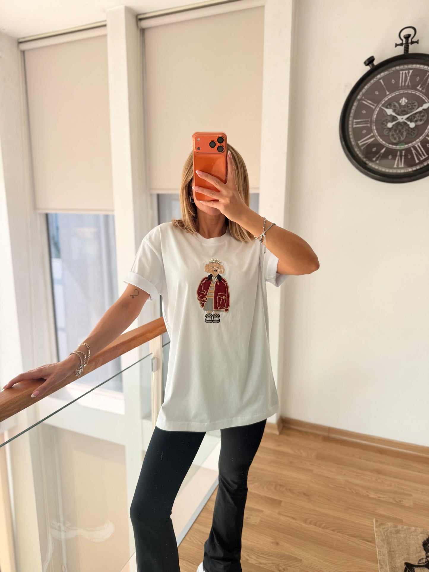 Red Queen Beyaz Basic Tshirt