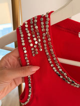 Nar Çiçeği Çakım Taşlı Top