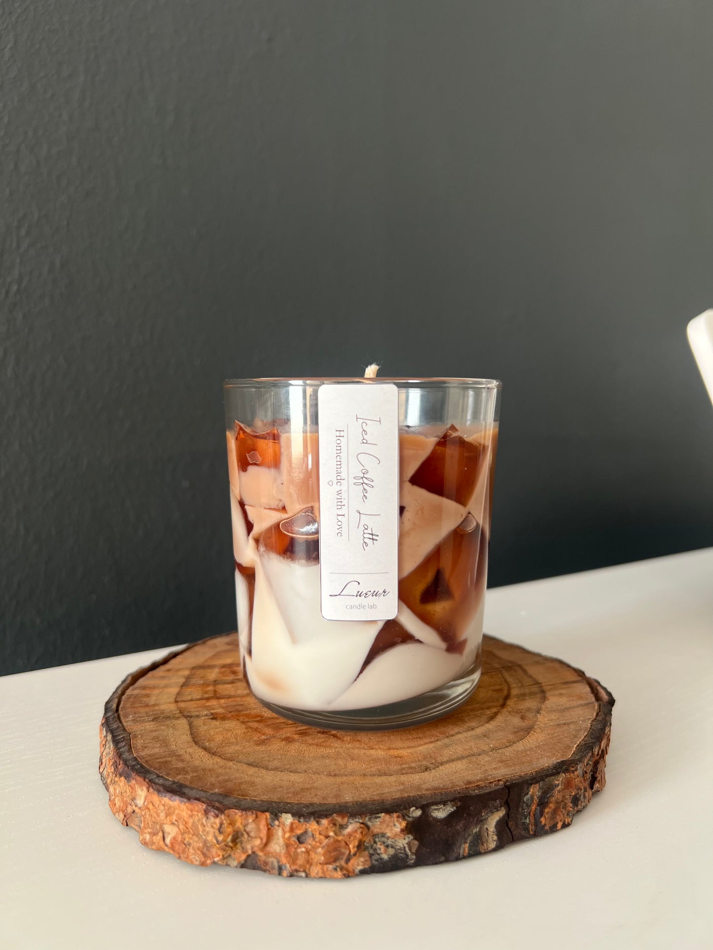 Lueur Iced Coffee Latte 'Kahve Kokulu Jel&Soya Mumu'