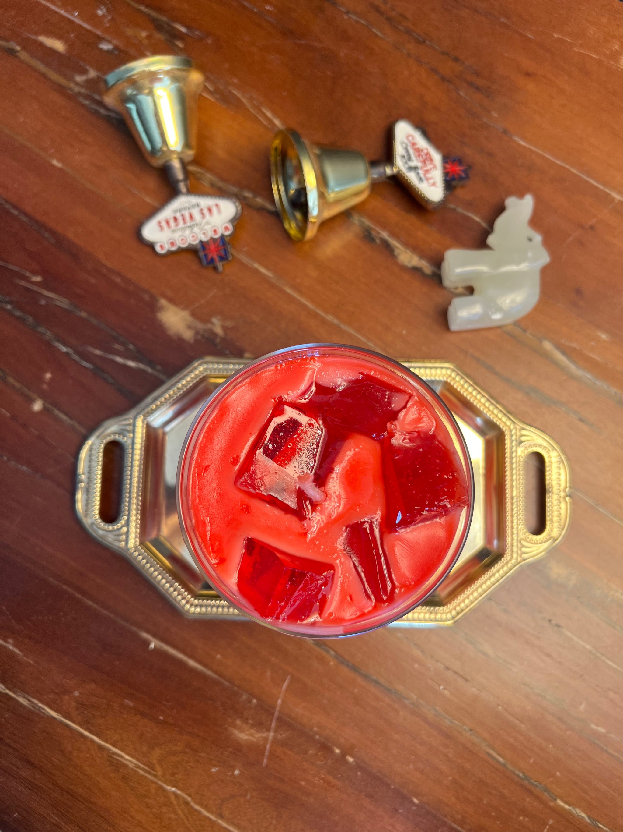 Lueur Iced Strawberry Latte 'Çilek Kokulu Jel&Soya Mumu'