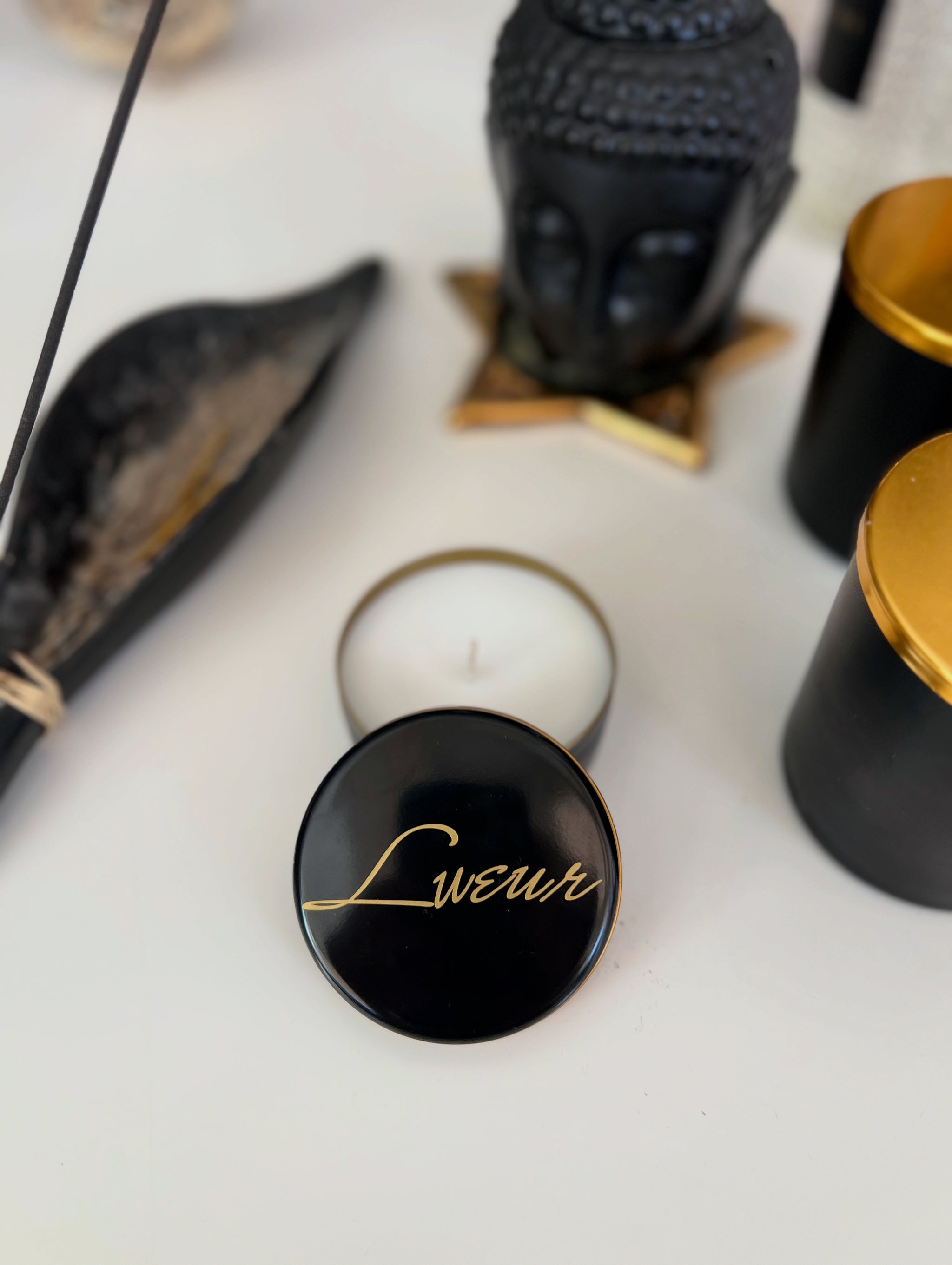 Lueur Premium Kiraz Çiçeği Kokulu Soya Mumu