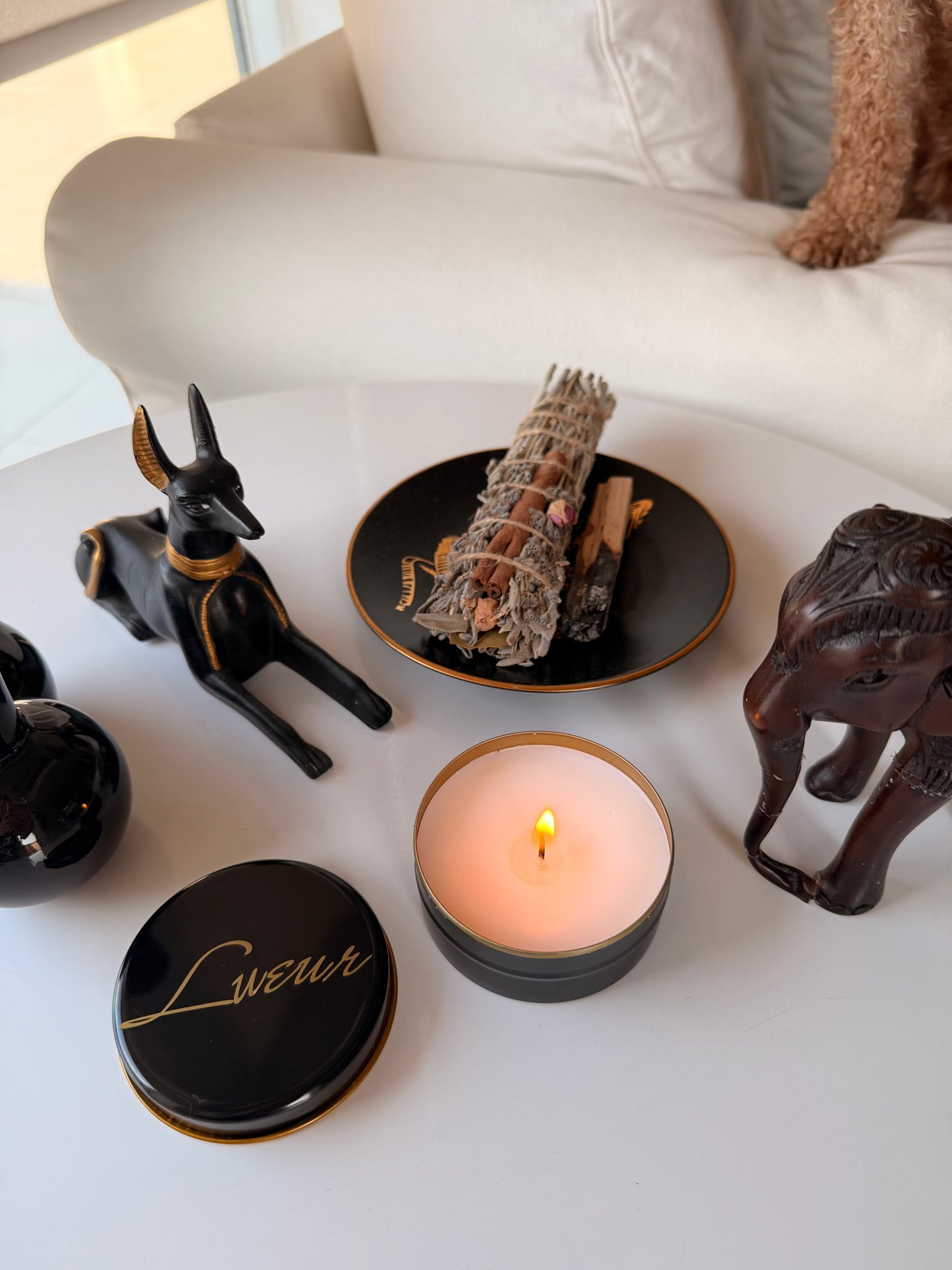 Lueur Premium Kiraz Çiçeği Kokulu Soya Mumu